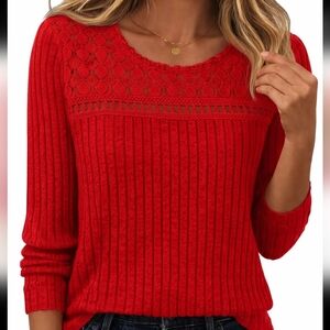 Amazon Top With Lace Detail